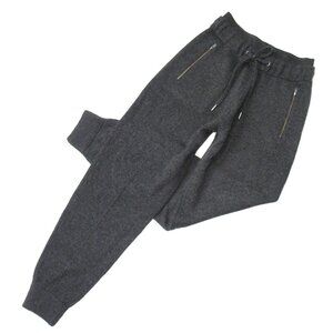 NWT Naked Cashmere Mavis Jogger in Charcoal Knit Pull-on Sweater Pants S